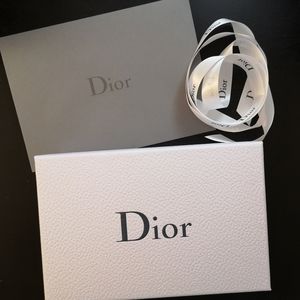 Dior Gift Box with Signature Ribbons and Envelope